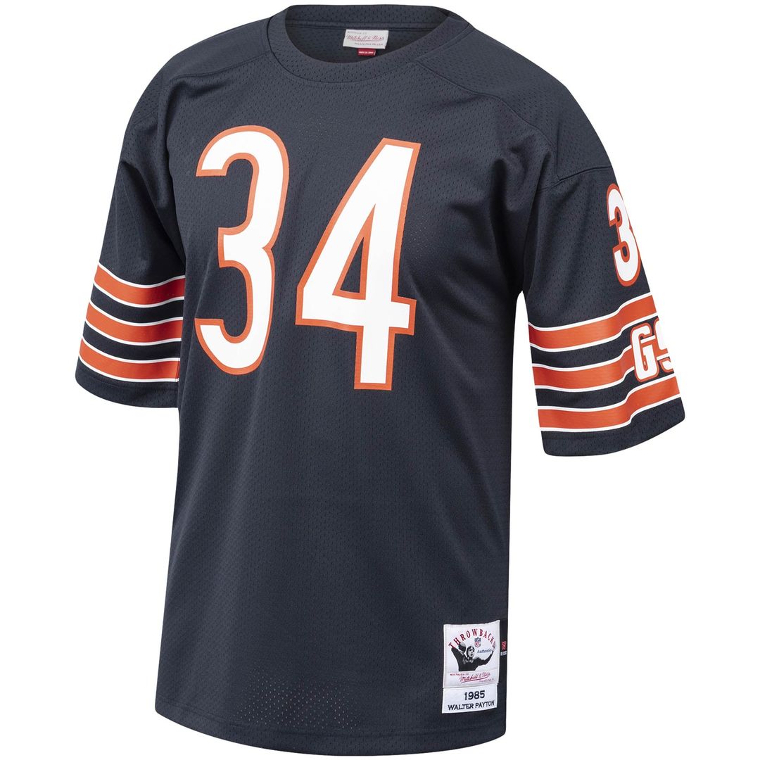 Men's Chicago Bears 1985 Walter Payton Mitchell & Ness Navy product image 2