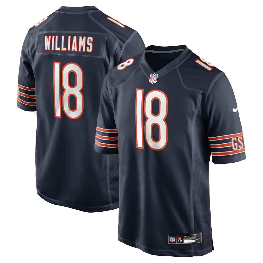 Men's Chicago Bears Caleb Williams Nike Navy Player Game product image 14