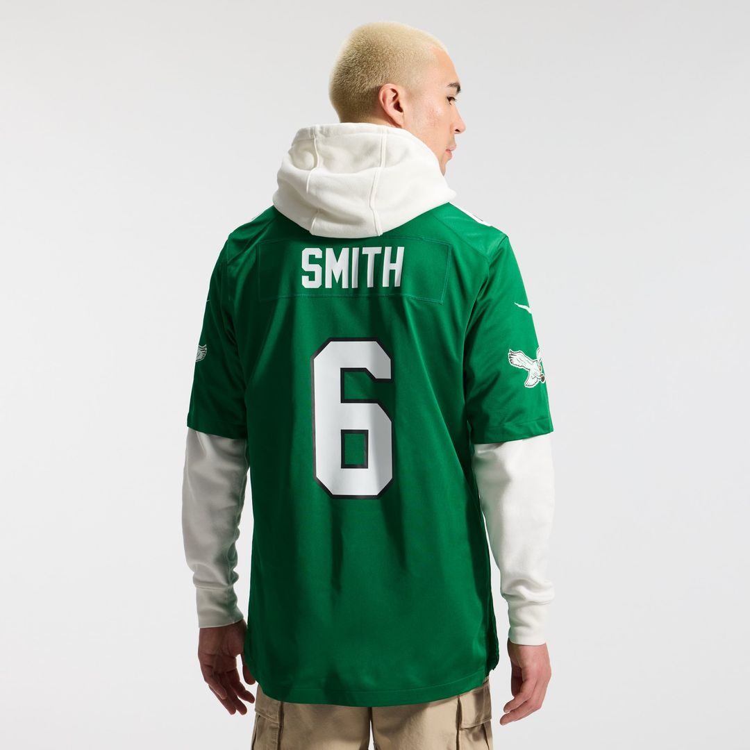 Men's Philadelphia Eagles DeVonta Smith Nike Kelly Green product image 3