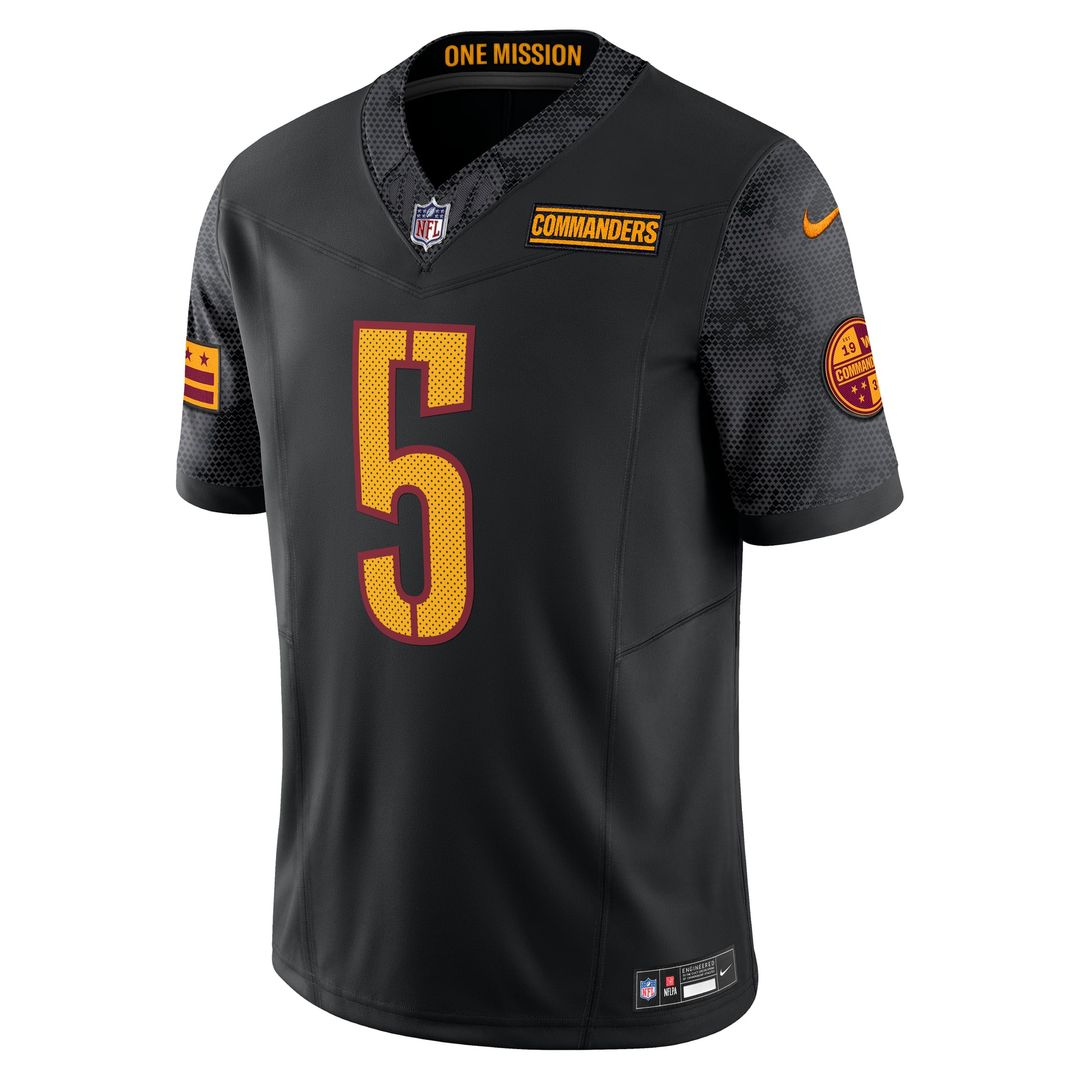 Men's Washington Commanders Jayden Daniels Nike White Vapor product image 15