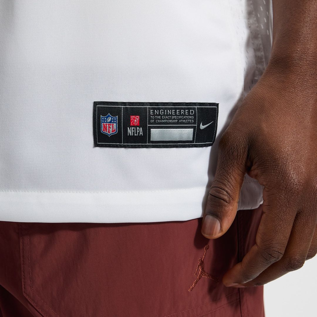 Men's Washington Commanders Jayden Daniels Nike White Game product image 8