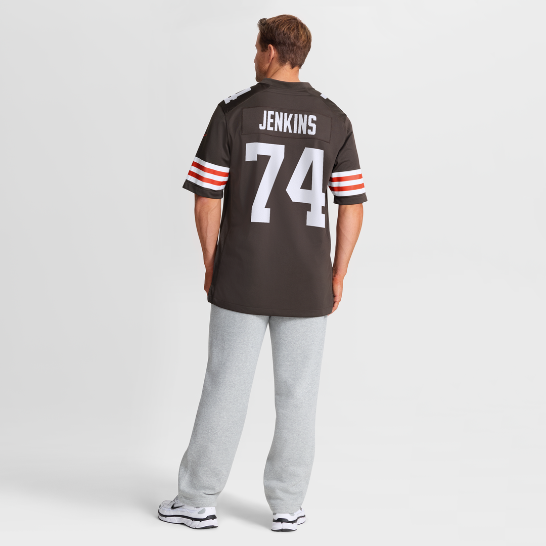 Men's Cleveland Browns Elgton Jenkins Nike Brown Team Game product image 5