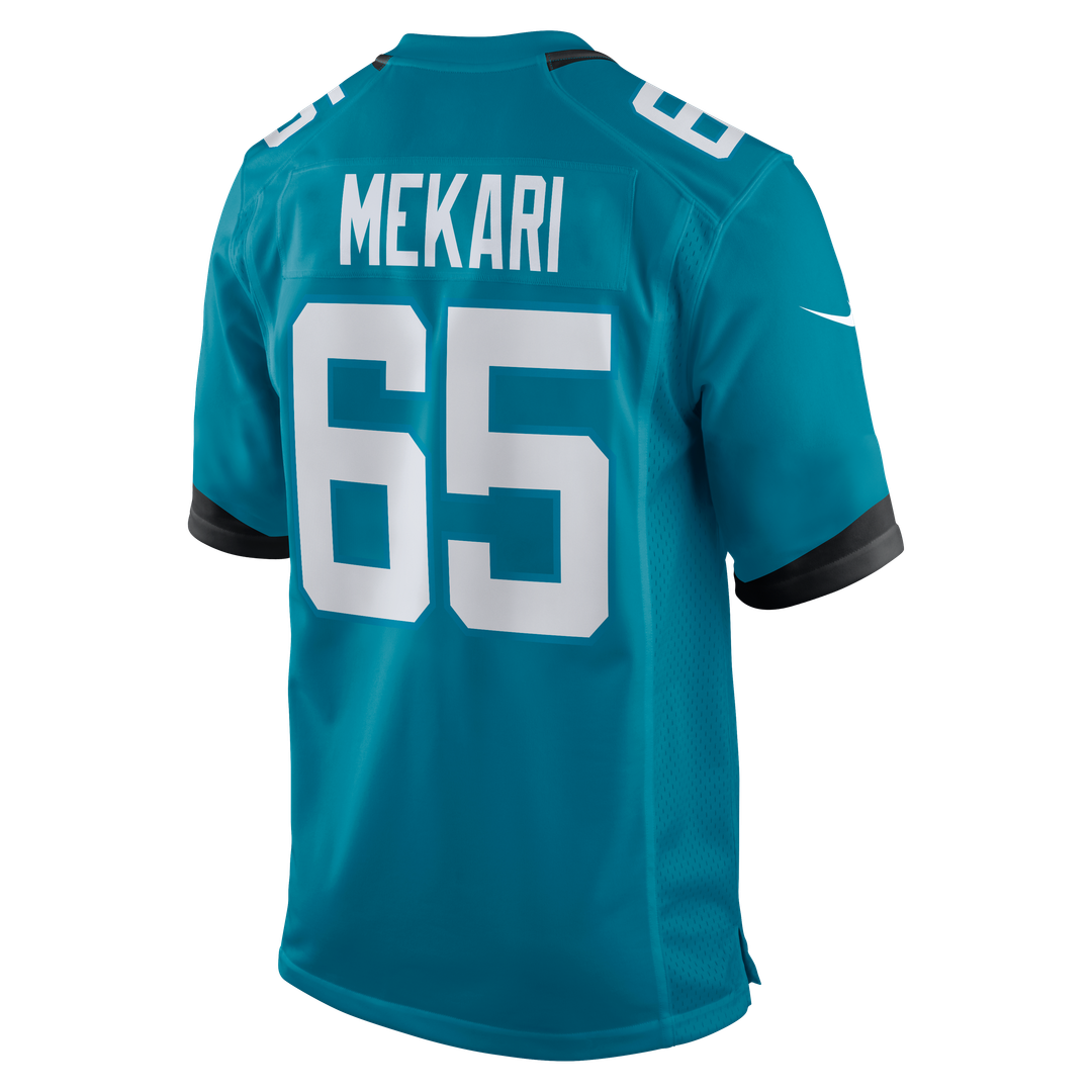 Men's Jacksonville Jaguars Patrick Mekari Nike Teal Team product image 3