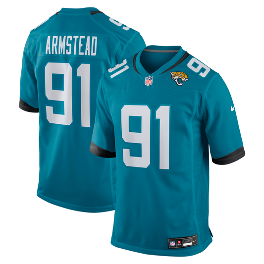 Men's Jacksonville Jaguars Arik Armstead Nike Teal Team product image 1