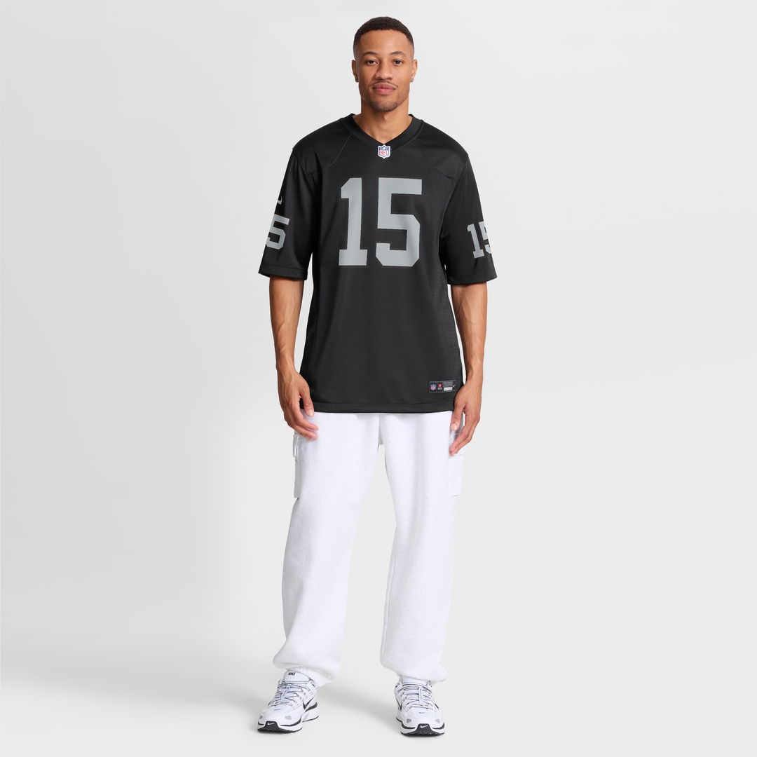 Men's Las Vegas Raiders Fernando Mendoza Nike White Game product image 10