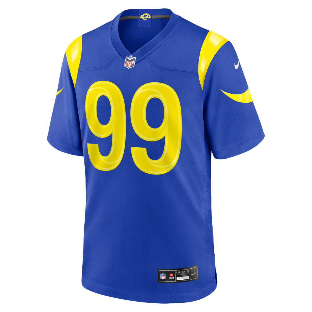 Men's Los Angeles Rams Aaron Donald Nike White Game Jersey product image 8
