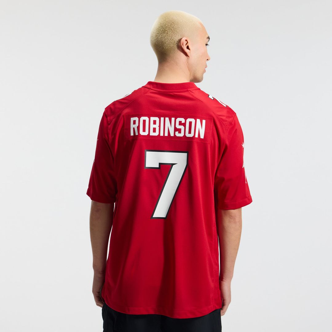 Men's Atlanta Falcons Bijan Robinson Nike Red Game Jersey product image 15