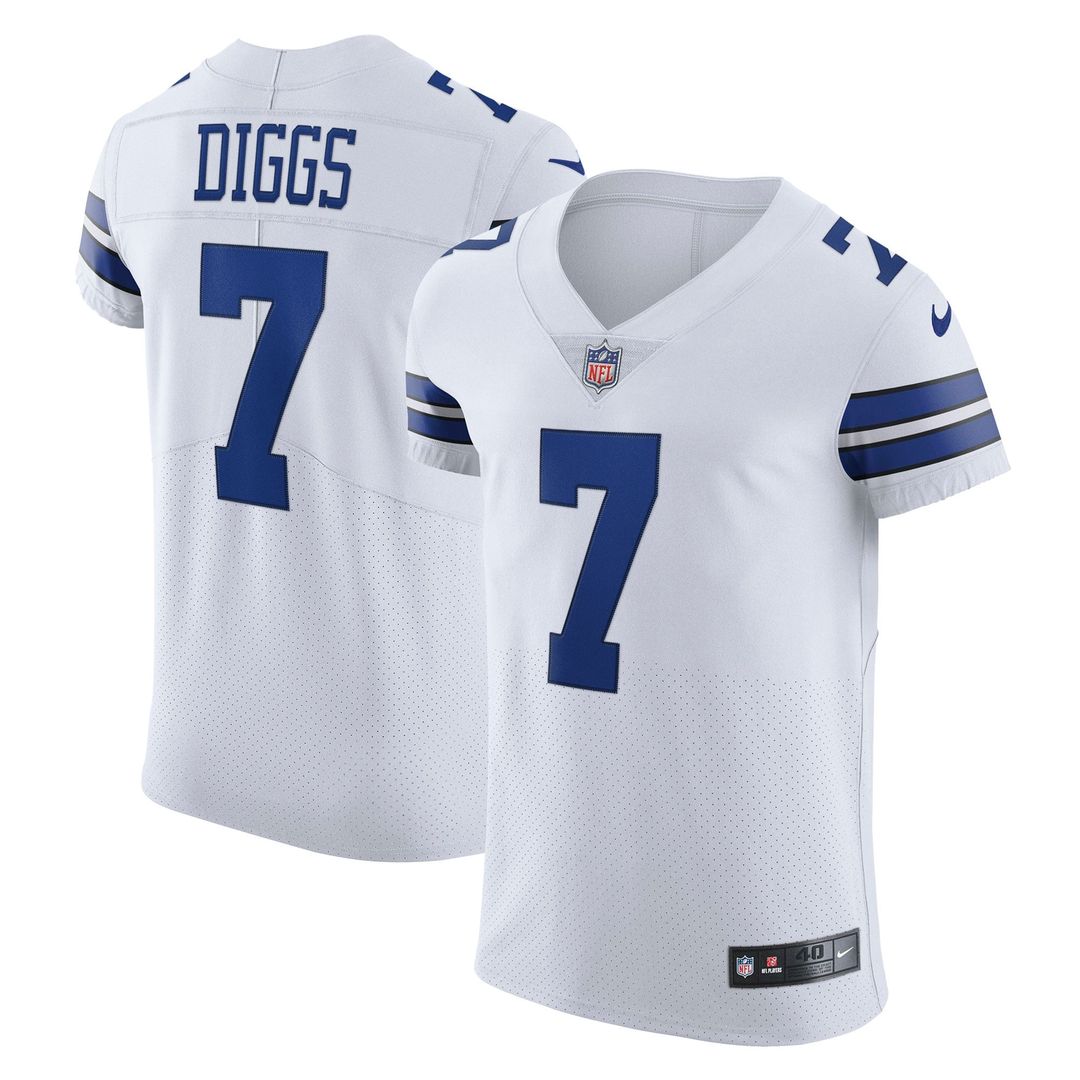 Men's Dallas Cowboys Trevon Diggs Nike White Vapor Elite product image 4