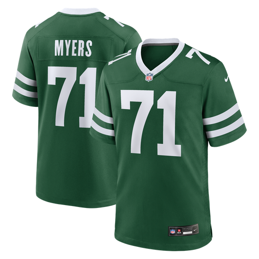 Men's New York Jets Josh Myers Nike Legacy Green Team Game product image 1