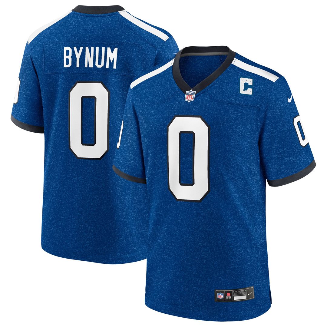 Men's Indianapolis Colts Camryn Bynum Nike Heather Royal product image 1