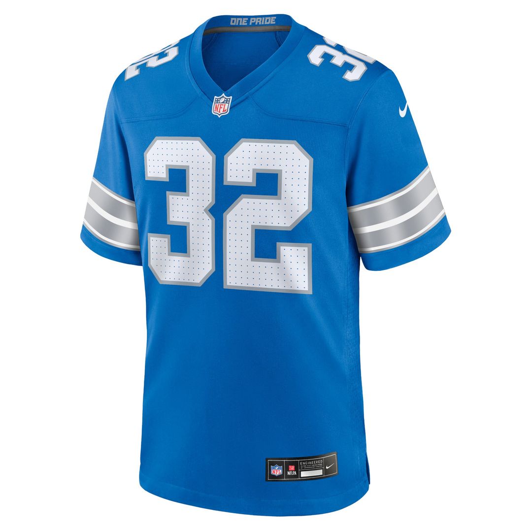Men's Detroit Lions Brian Branch Nike Black Alternate Game product image 14