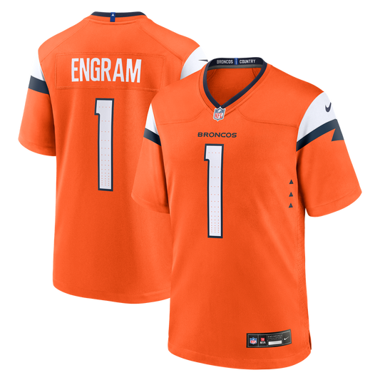 Men's Denver Broncos Evan Engram Nike Orange Team Game product image 1