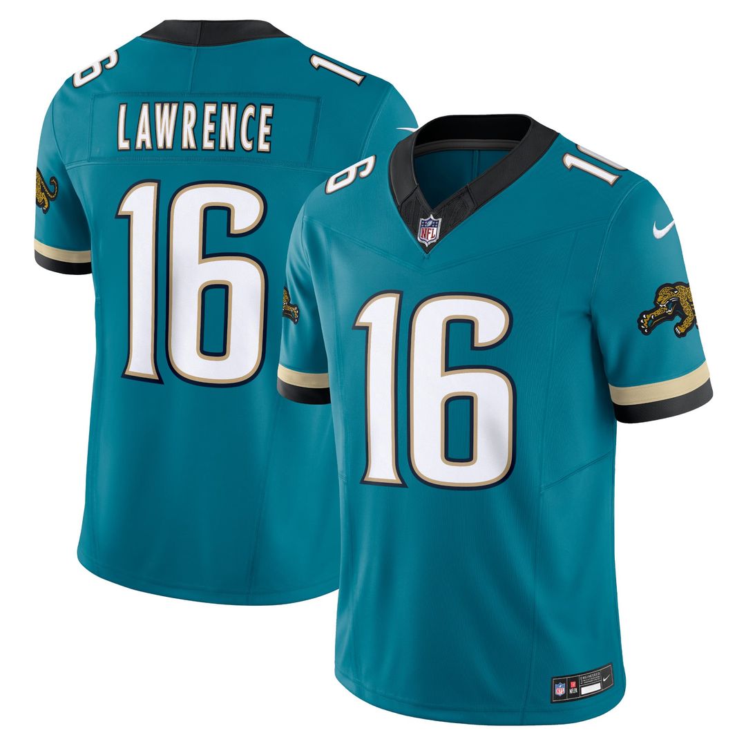 Men's Jacksonville Jaguars Trevor Lawrence Nike Teal product image 1