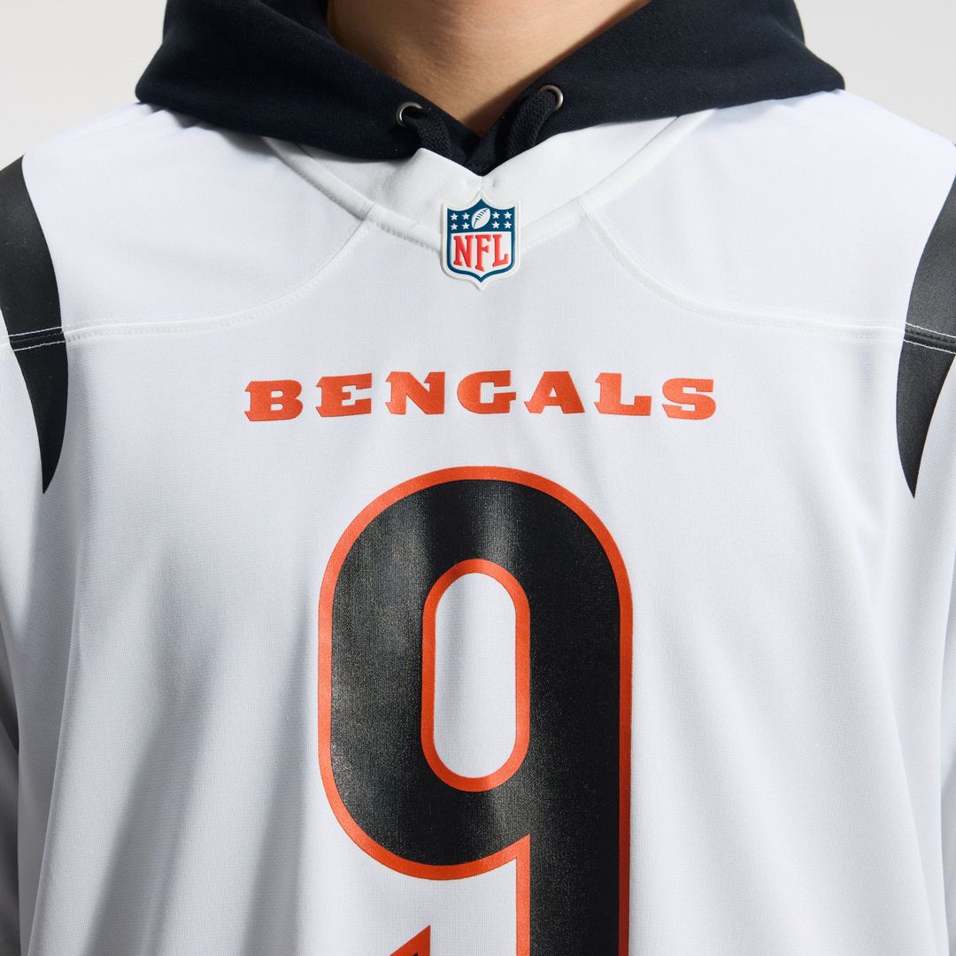 Men's Cincinnati Bengals Joe Burrow Nike White Game Jersey product image 22
