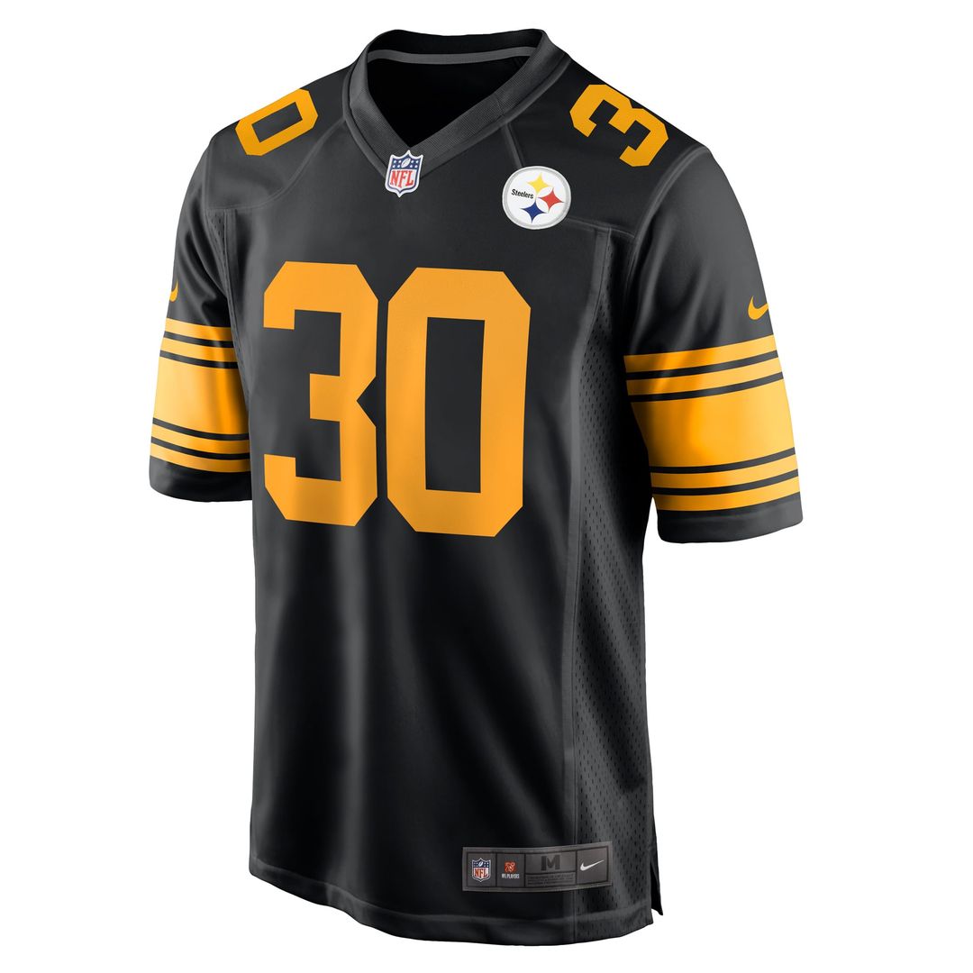 Men's Pittsburgh Steelers Jaylen Warren Nike Black product image 2