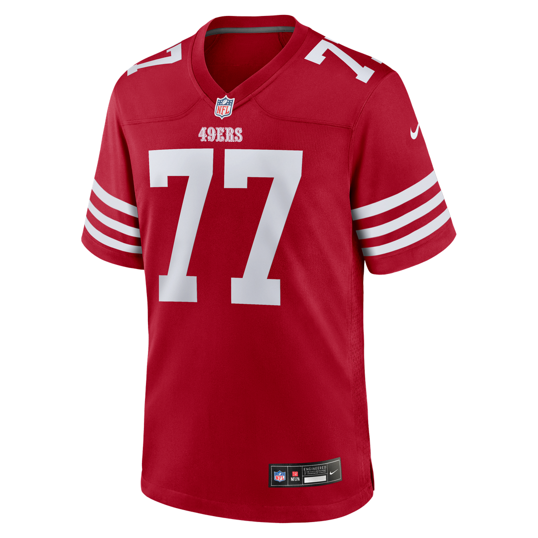 Men's San Francisco 49ers Dominick Puni Nike Scarlet Team product image 2