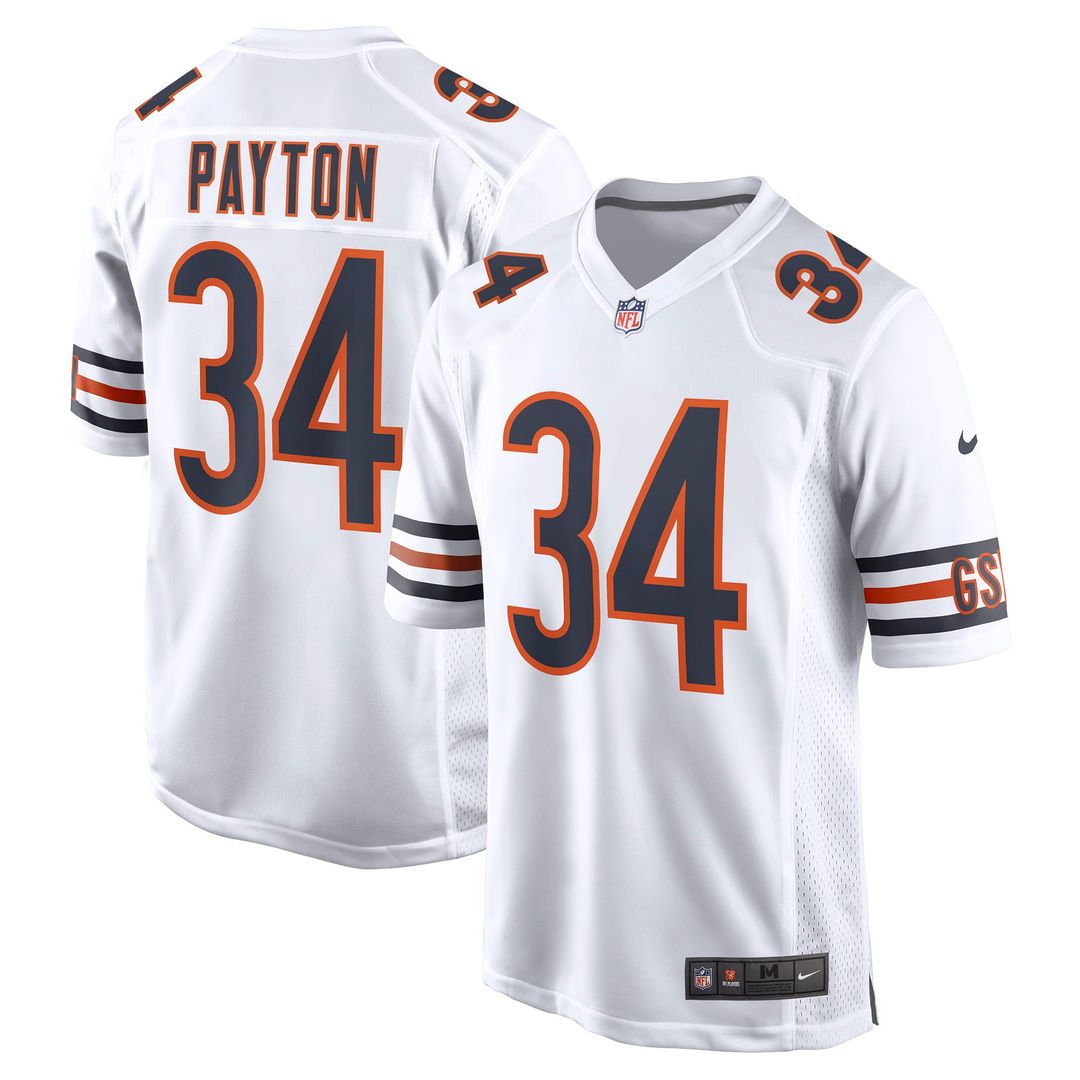 Men's Chicago Bears Walter Payton Nike White Retired Player product image 1