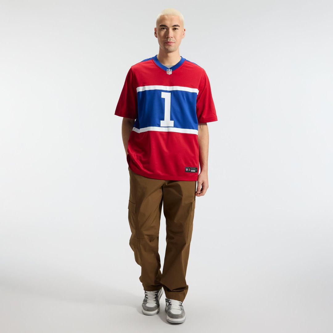 Men's New York Giants Malik Nabers Nike Century Red product image 17