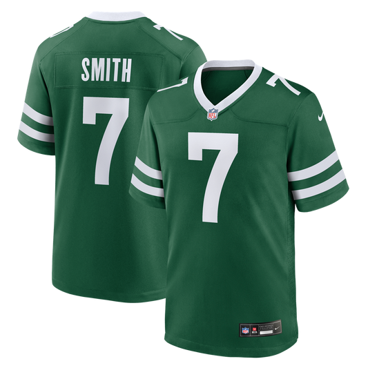 Men's New York Jets Geno Smith Nike Legacy Green Game Jersey product image 1