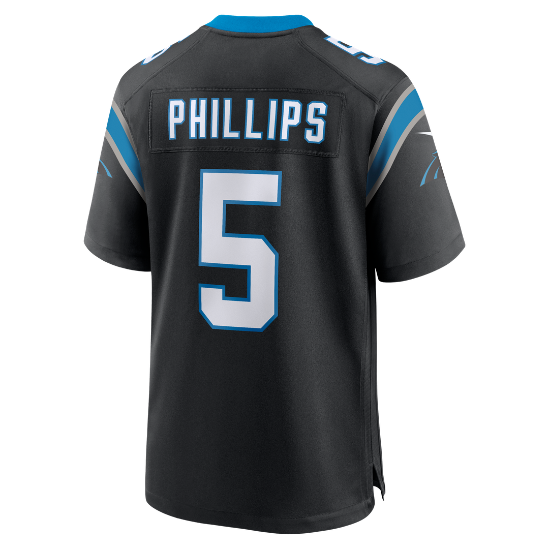 Men's Carolina Panthers Jaelan Phillips Nike Black Game product image 3