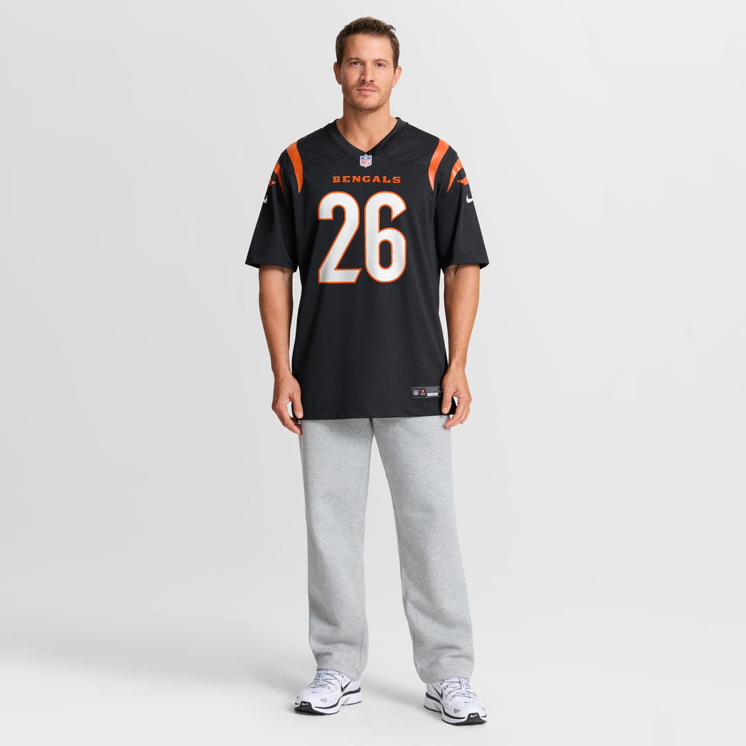 Men's Cincinnati Bengals Ja'Sir Taylor Nike Black Team Game product image 4