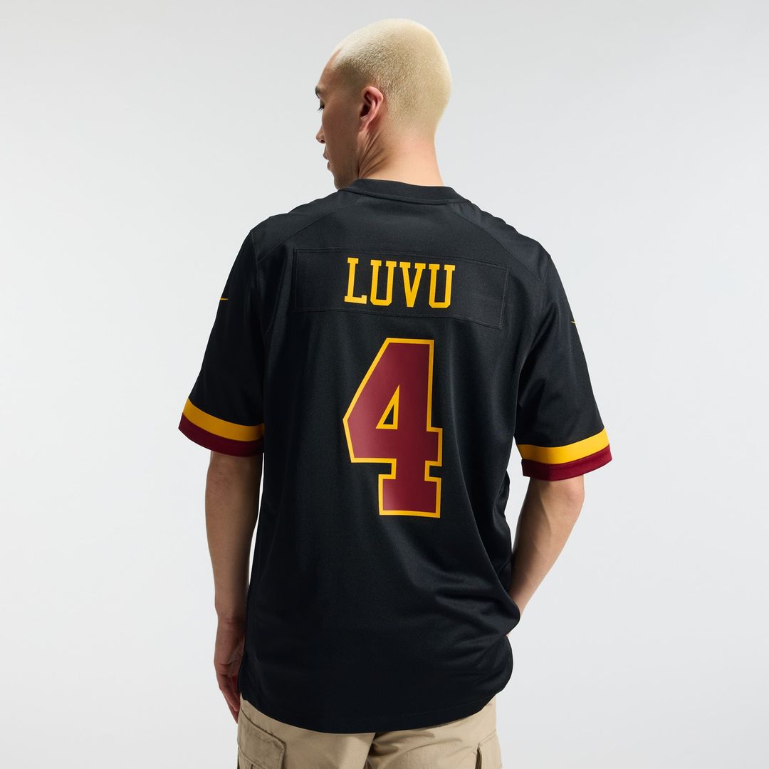 Men's Washington Commanders Frankie Luvu Nike Black Hail product image 16