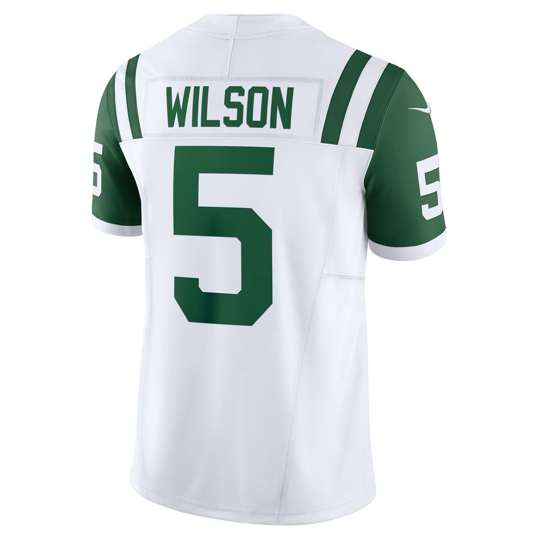 Men's New York Jets Garrett Wilson Nike White Classic product image 3
