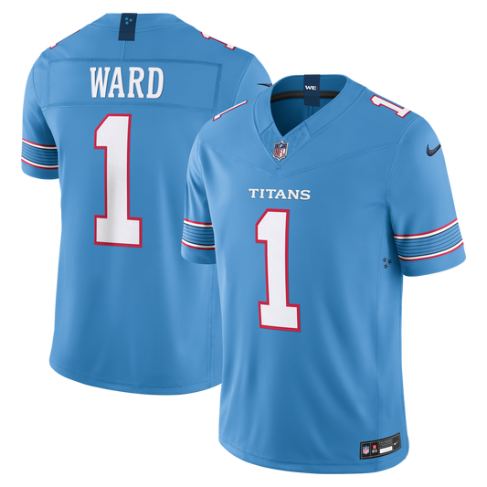Men's Tennessee Titans Cameron Ward Nike Light Blue Team product image 1