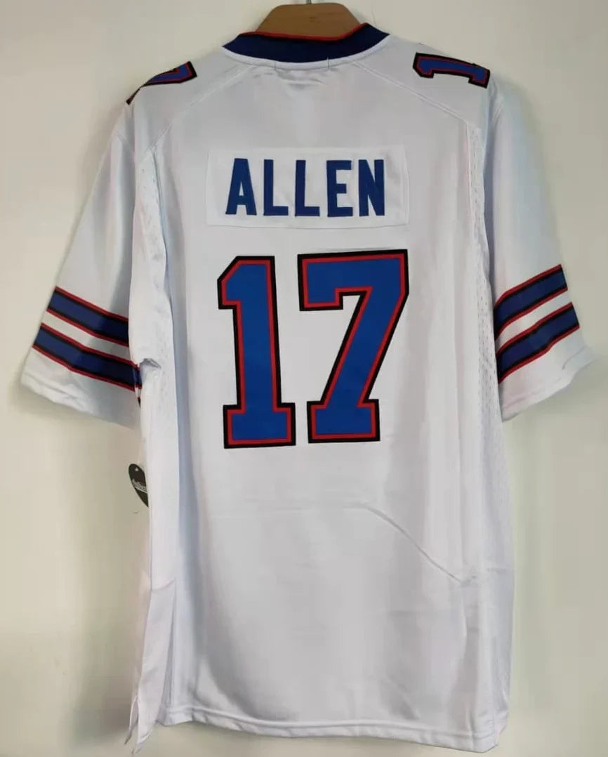 Josh Allen Buffalo Bills Jersey White Classic Authentics product image 1, provided for visual reference and product detail