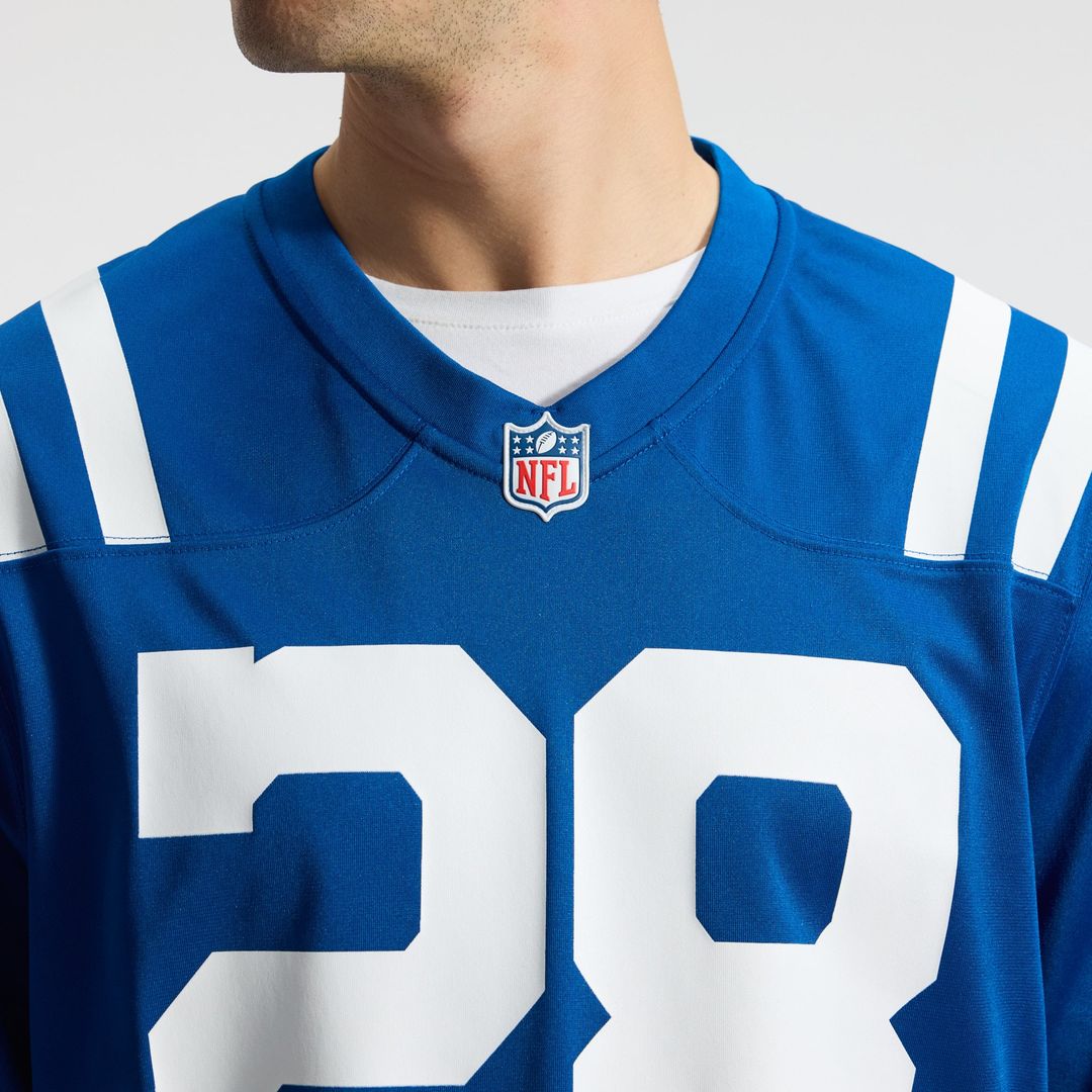 Men's Indianapolis Colts Jonathan Taylor Nike Royal Player product image 9
