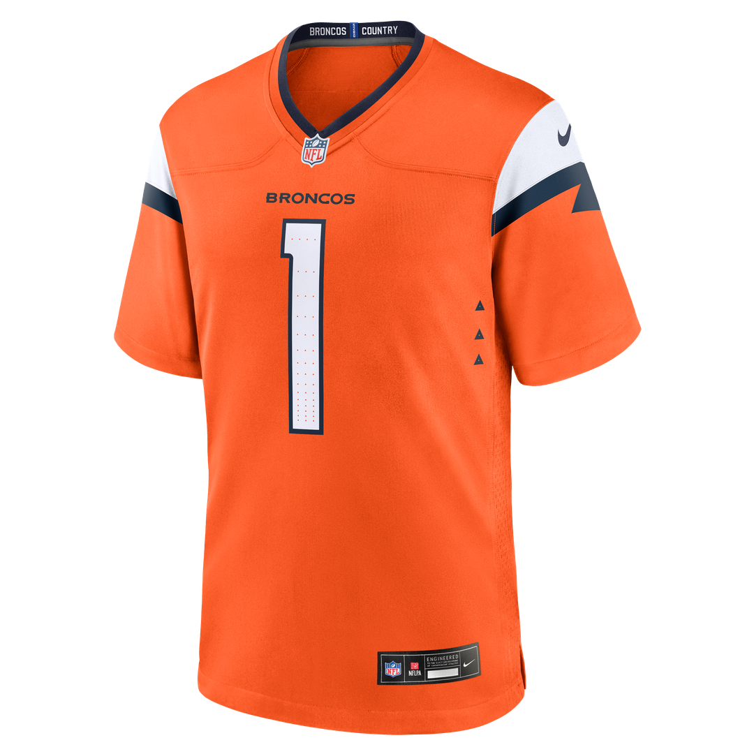 Men's Denver Broncos Evan Engram Nike Orange Team Game product image 2