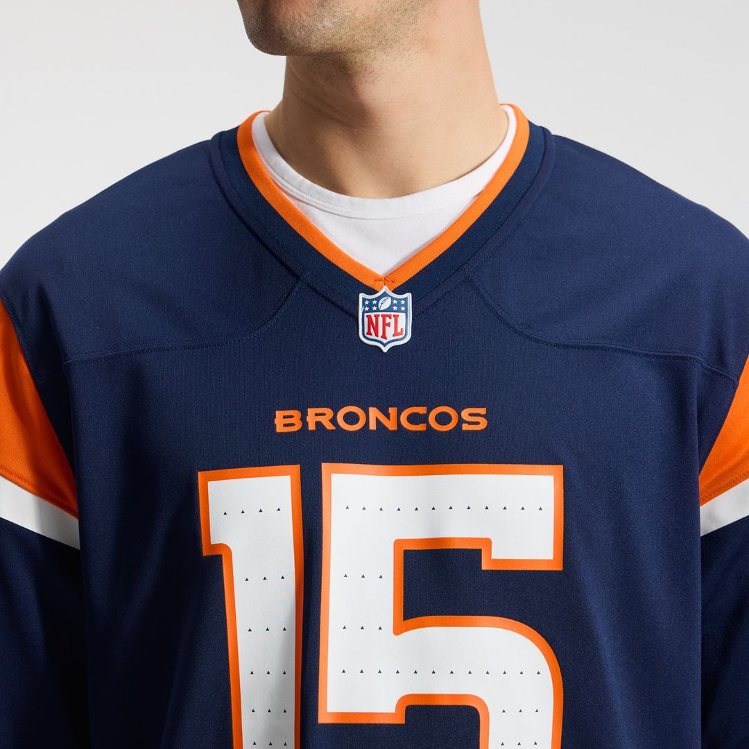 Men's Denver Broncos Nik Bonitto Nike Navy Alternate Game product image 9