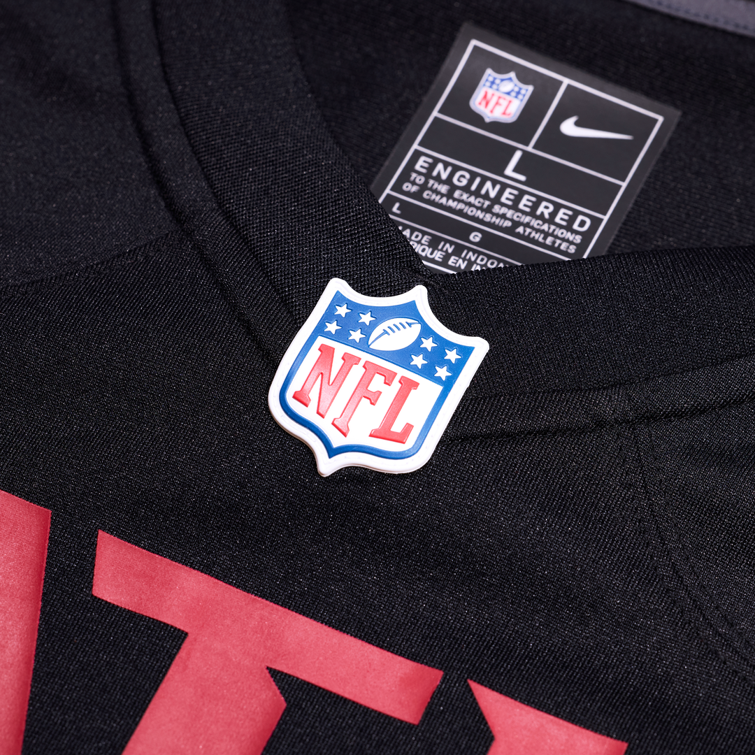 Men's Atlanta Falcons Kyle Pitts Nike Black Game Jersey product image 12