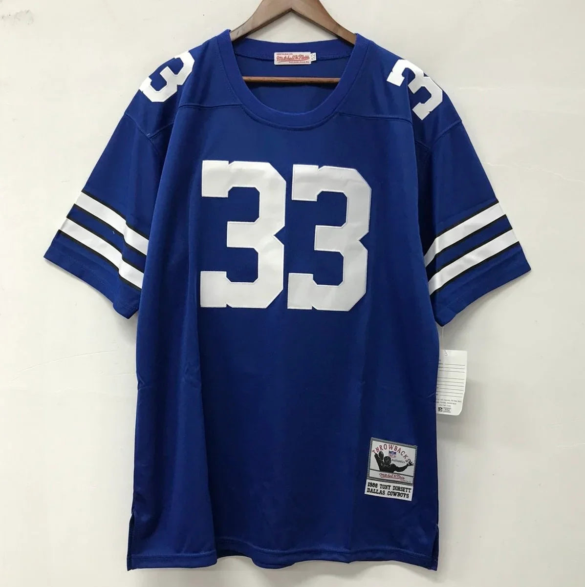 Tony Dorsett Dallas Cowboys Jersey Royal blue product image 3, provided for visual reference and product detail review