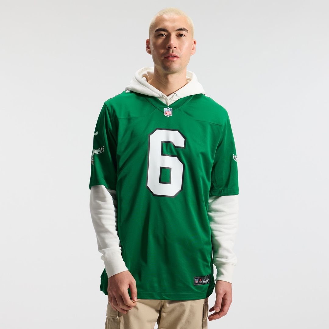 Men's Philadelphia Eagles DeVonta Smith Nike Kelly Green product image 2