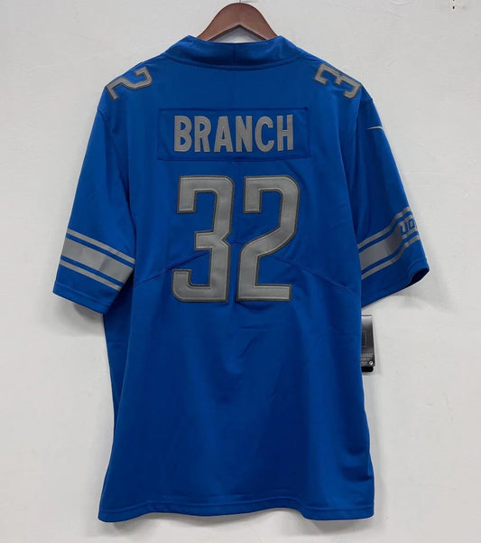 Brian Branch Detroit Lions Nike Jersey blue product image 1, provided for visual reference and product detail review