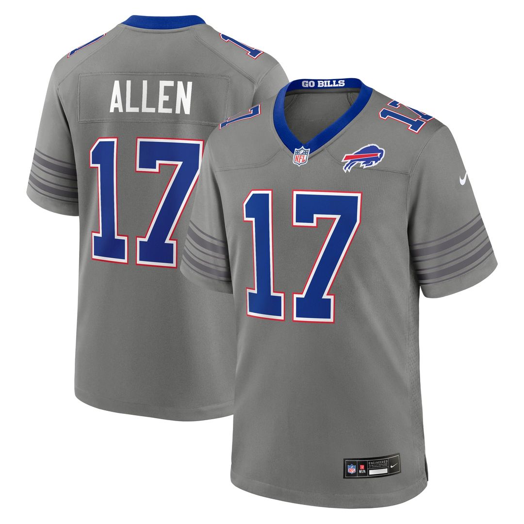Men's Buffalo Bills Josh Allen Nike Red Alternate Game product image 30