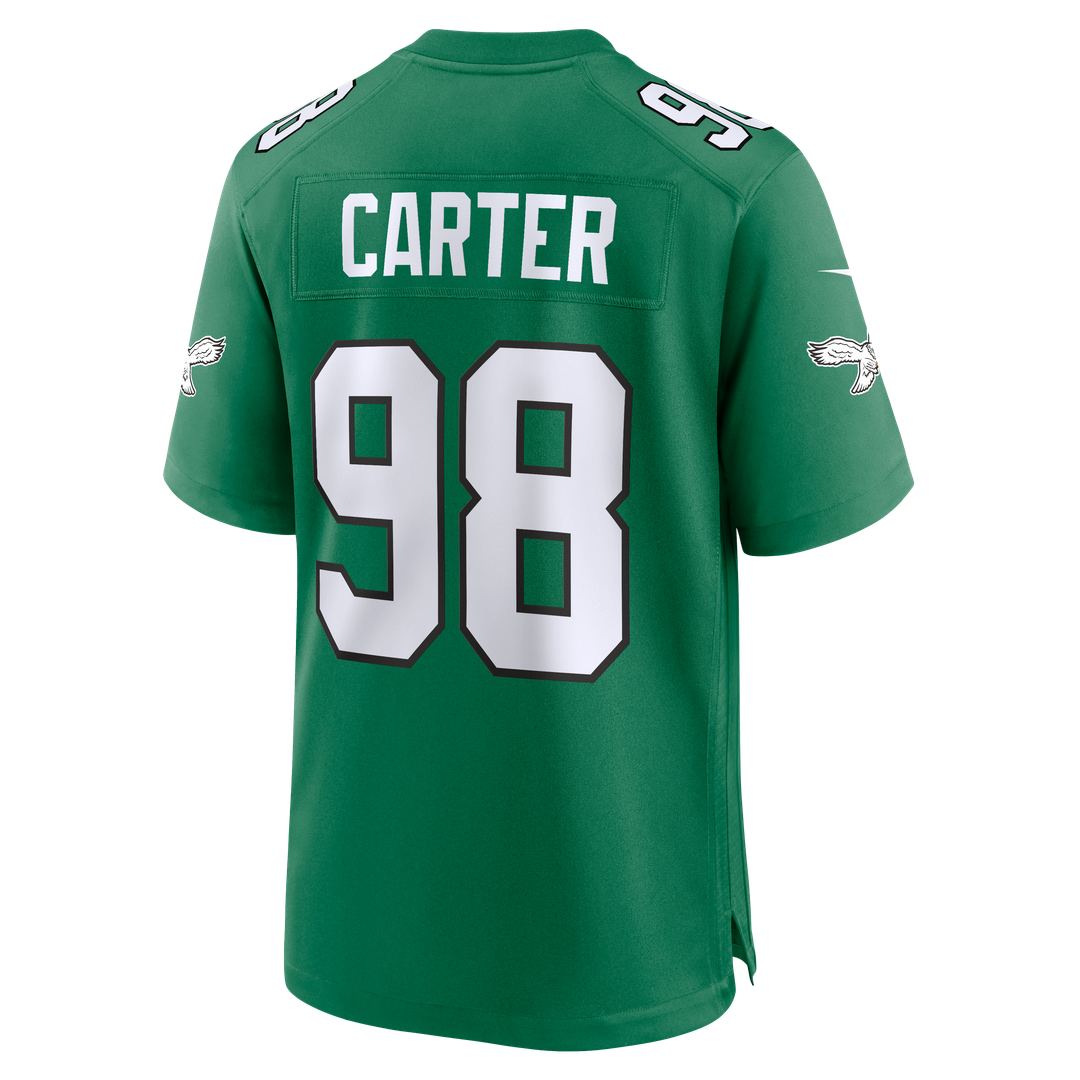 Men's Philadelphia Eagles Jalen Carter Nike Midnight Green product image 13