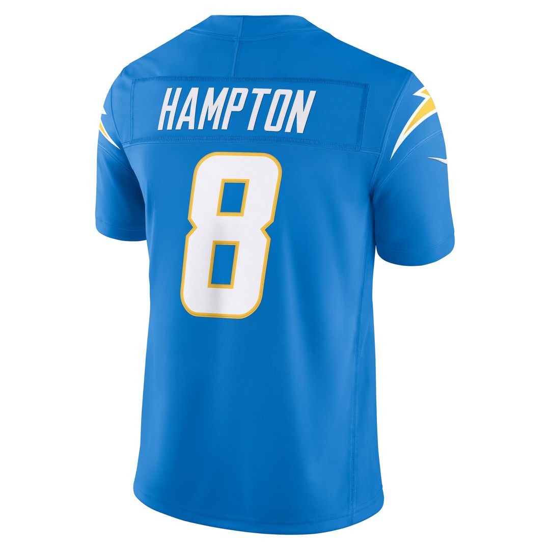 Men's Los Angeles Chargers Omarion Hampton Nike Powder Blue product image 3