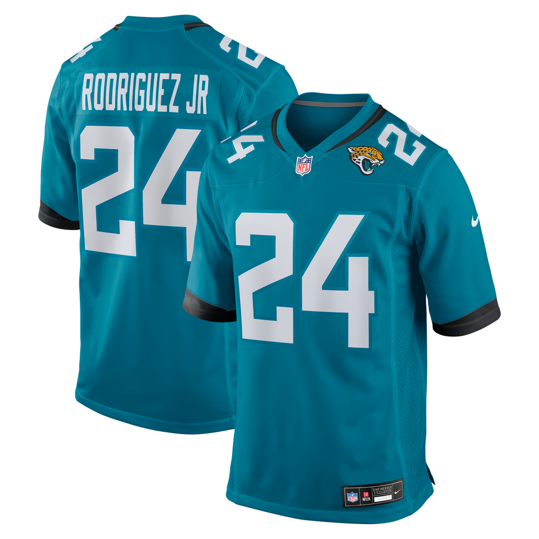 Men's Jacksonville Jaguars Chris Rodriguez Jr. Nike Teal product image 1