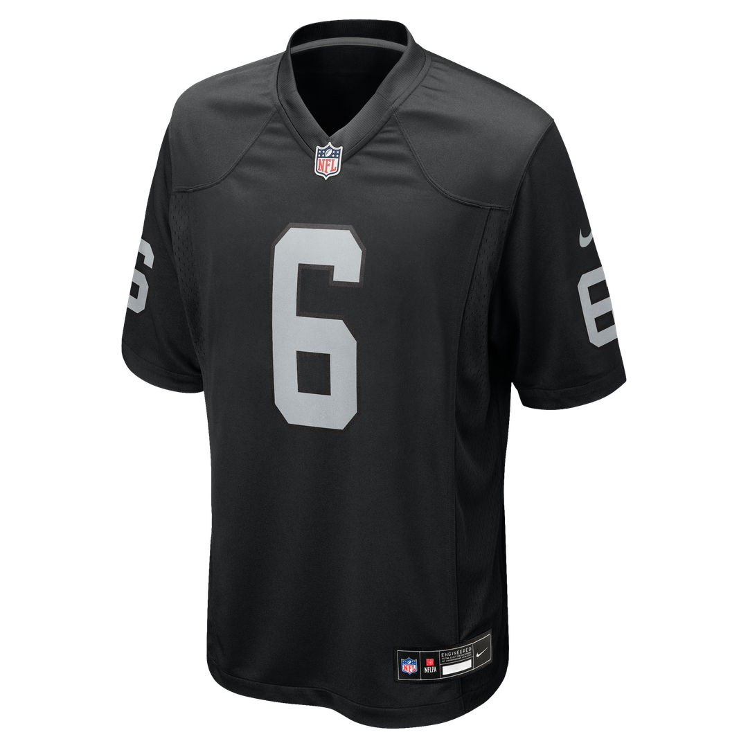 Men's Las Vegas Raiders AJ Cole Nike Black Game Jersey product image 2
