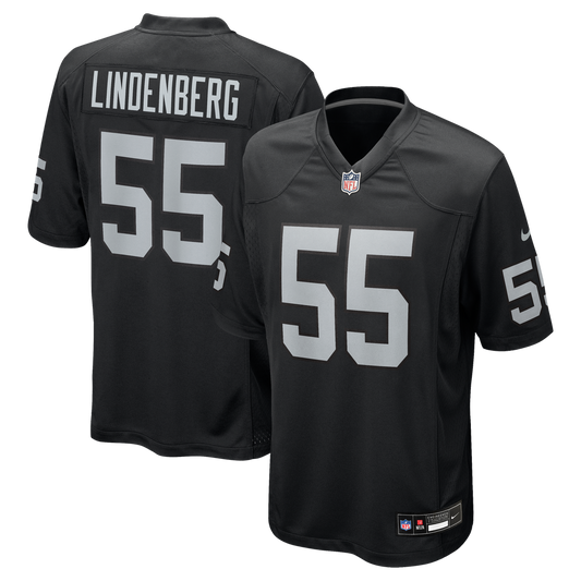 Men's Las Vegas Raiders Cody Lindenberg Nike Black Team product image 1