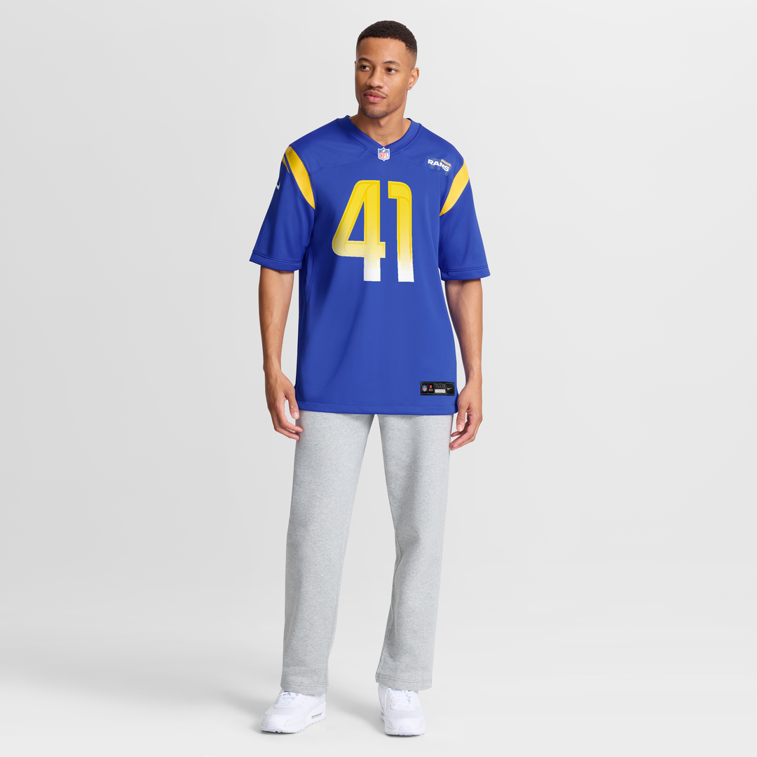 Men's Los Angeles Rams Cameron McCutcheon Nike Royal Game product image 7