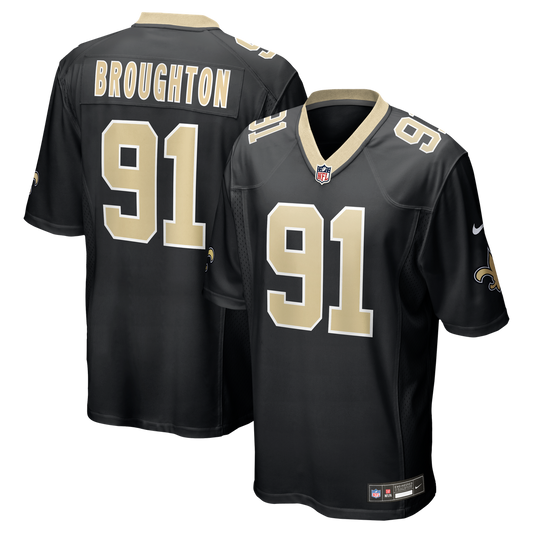 Men's New Orleans Saints Vernon Broughton Nike Black Team product image 1