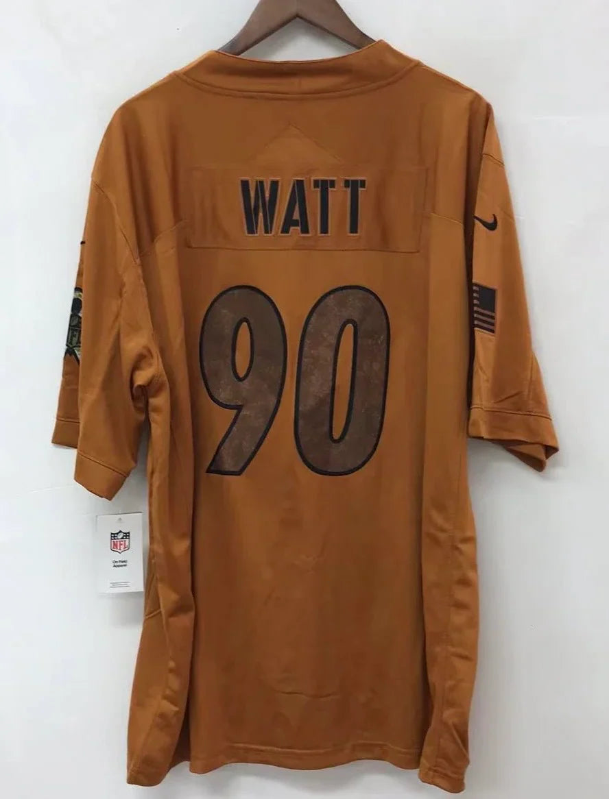 T.J. Watt Pittsburgh Steelers Nike NFL Salute to Service Jersey 2023 product image 1, provided for visual reference and