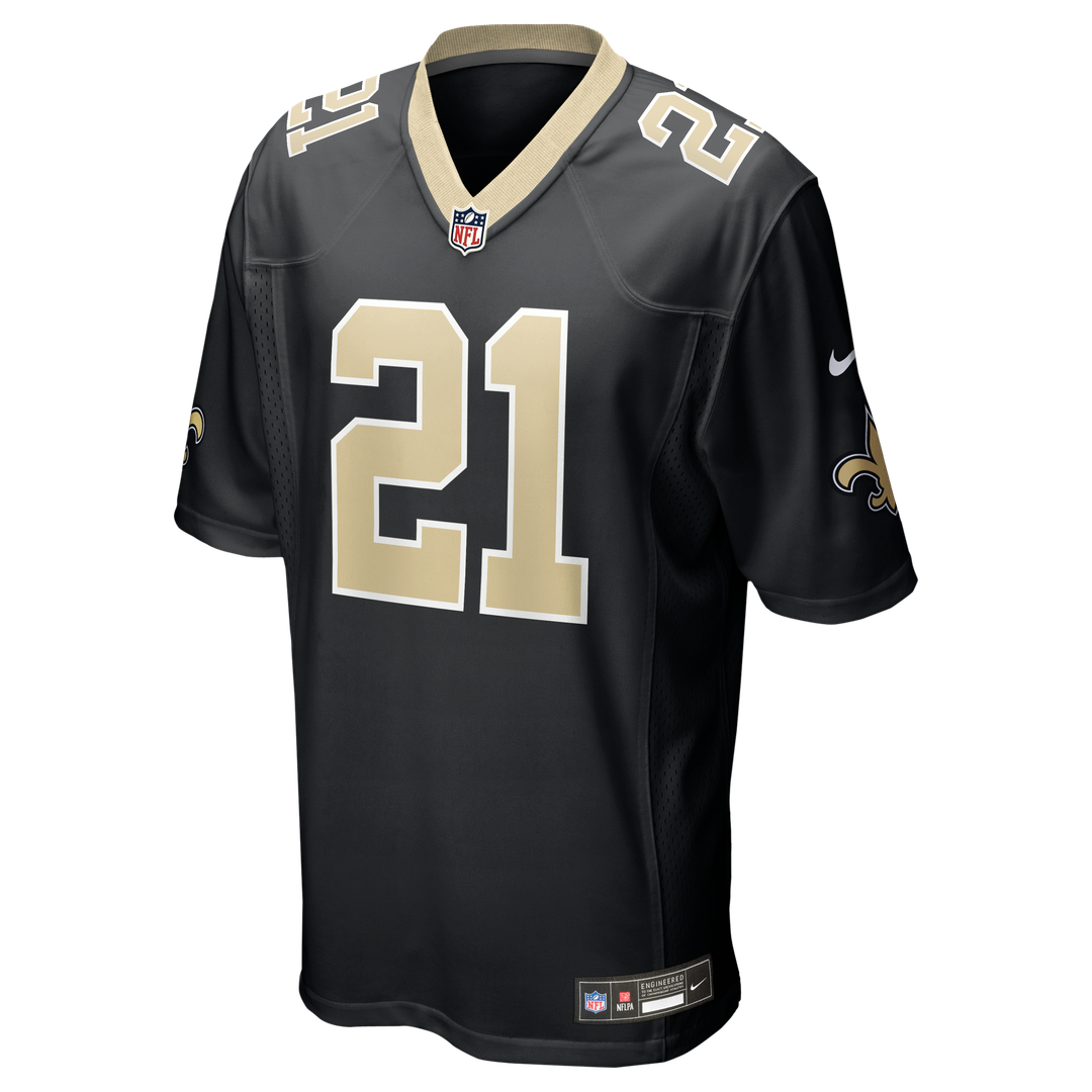 Men's New Orleans Saints Justin Reid Nike Black Team Game product image 2