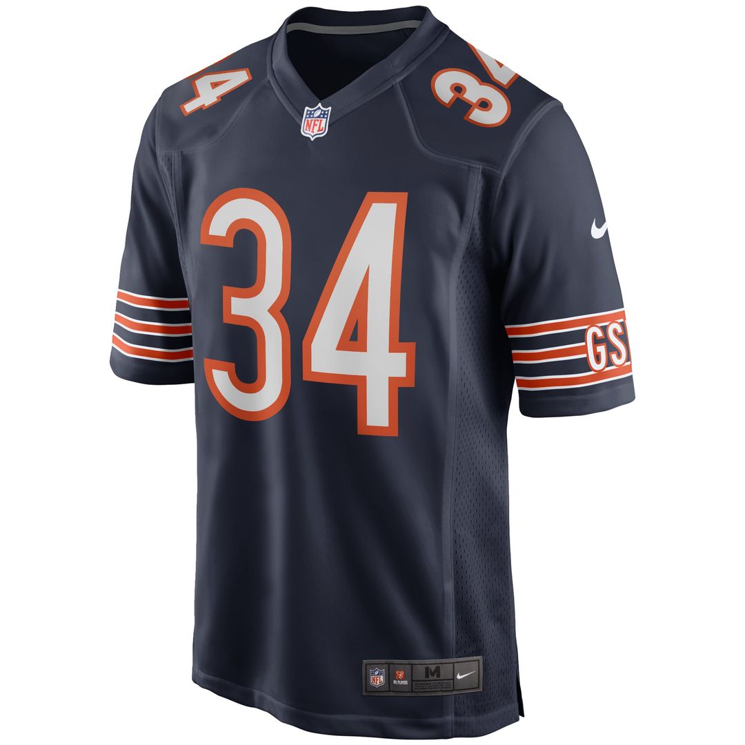 Men's Chicago Bears Walter Payton Nike Navy Game Retired product image 2