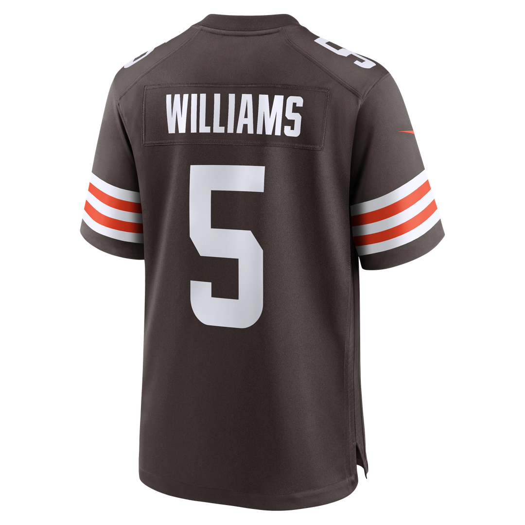 Men's Cleveland Browns Quincy Williams Nike Brown Team Game product image 2