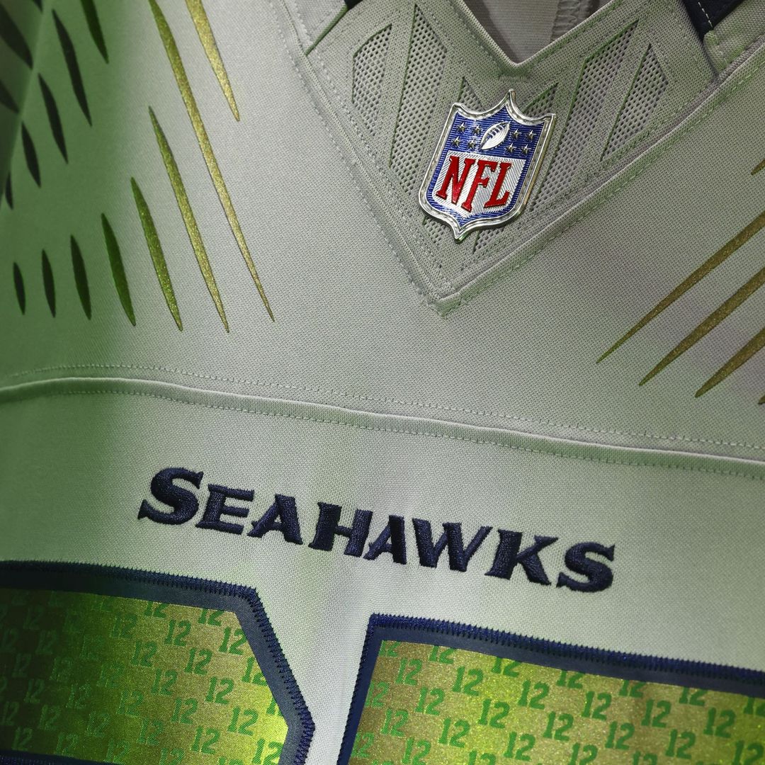 Men's Seattle Seahawks Jaxon Smith-Njigba Nike Gray product image 4