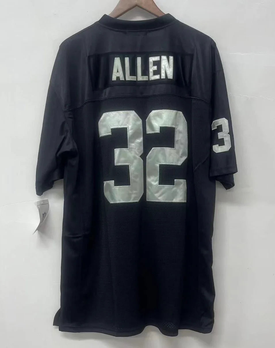 Marcus Allen Oakland Raiders NFL Mitchell & Ness Jersey black product image 1, provided for visual reference and product